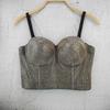 Stylish Versatile Women's Wear Solid-color Cotton Sleeveless Vest Gold Powder Short-sleeve Strapless Top Camis & Tank Tops