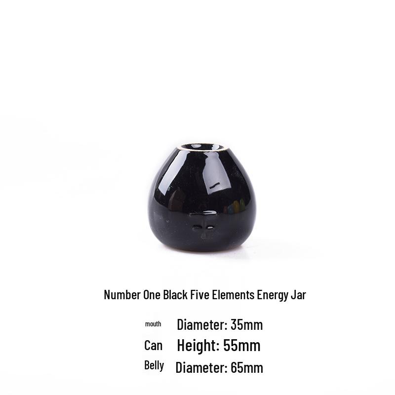 Ceramic Five Elements Energy Slimming Cupping Device for Moisture Absorption and Traditional Chinese Medicine Health.
