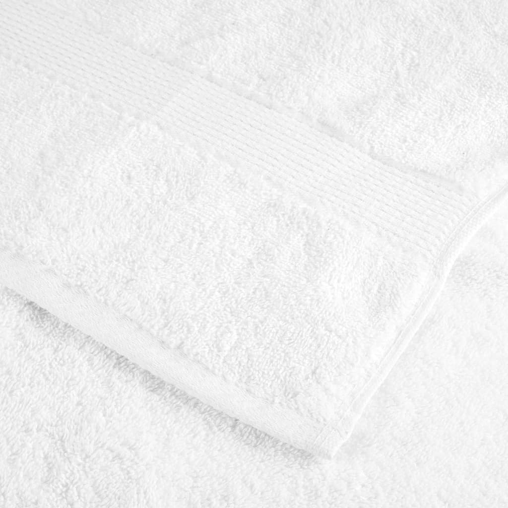 Vidaxl Ręczniki Premium Solund, 25 Szt., Białe, 100X200 Cm, 600 G/Cm²