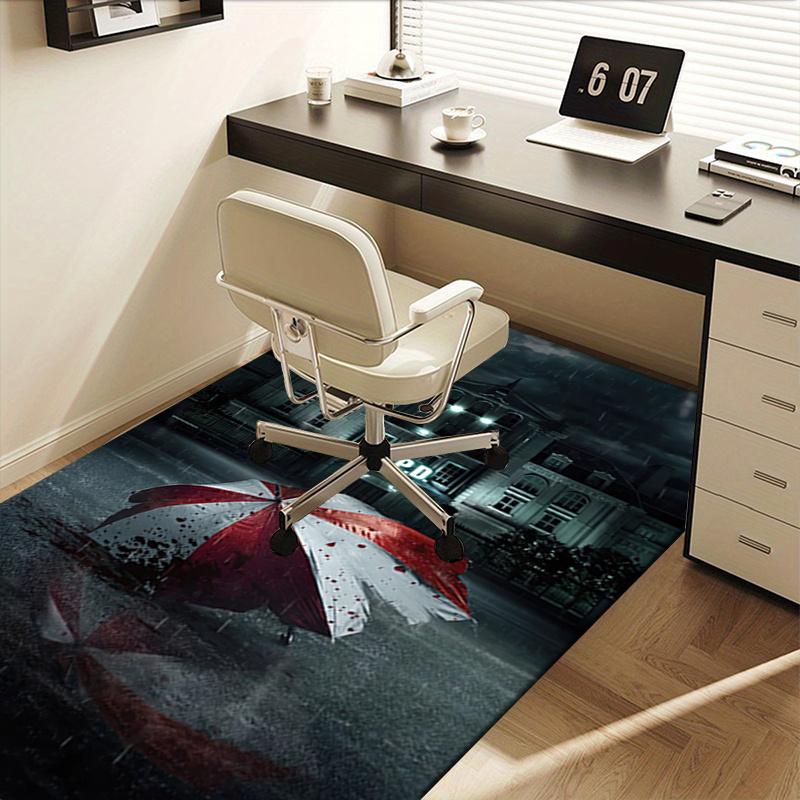 1pc Resident Evil Office Carpet Soft Polyester Entrance Carpet Washable Non slip Machine Washable In