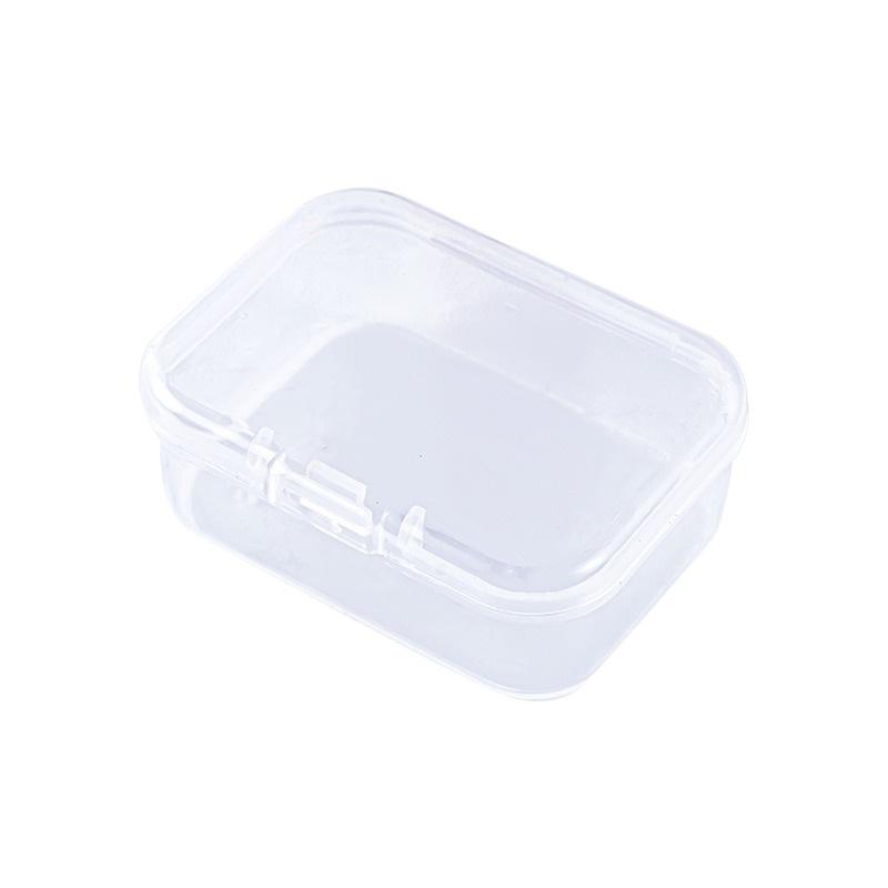 Transparent Jewelry Storage Box, Travel Cosmetics, Earrings, Stud Earrings, Jewelry Box, Nail Patches, Necklace, Beaded Jewelry Box