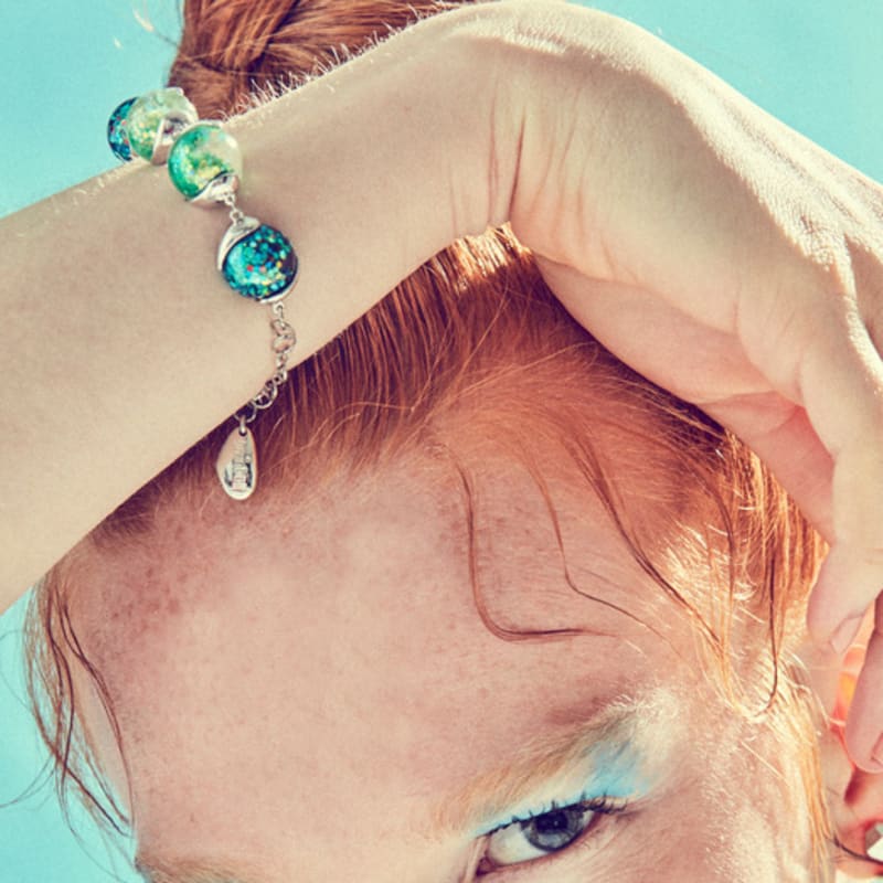 luvinball Glam Moon Snowball Bracelet