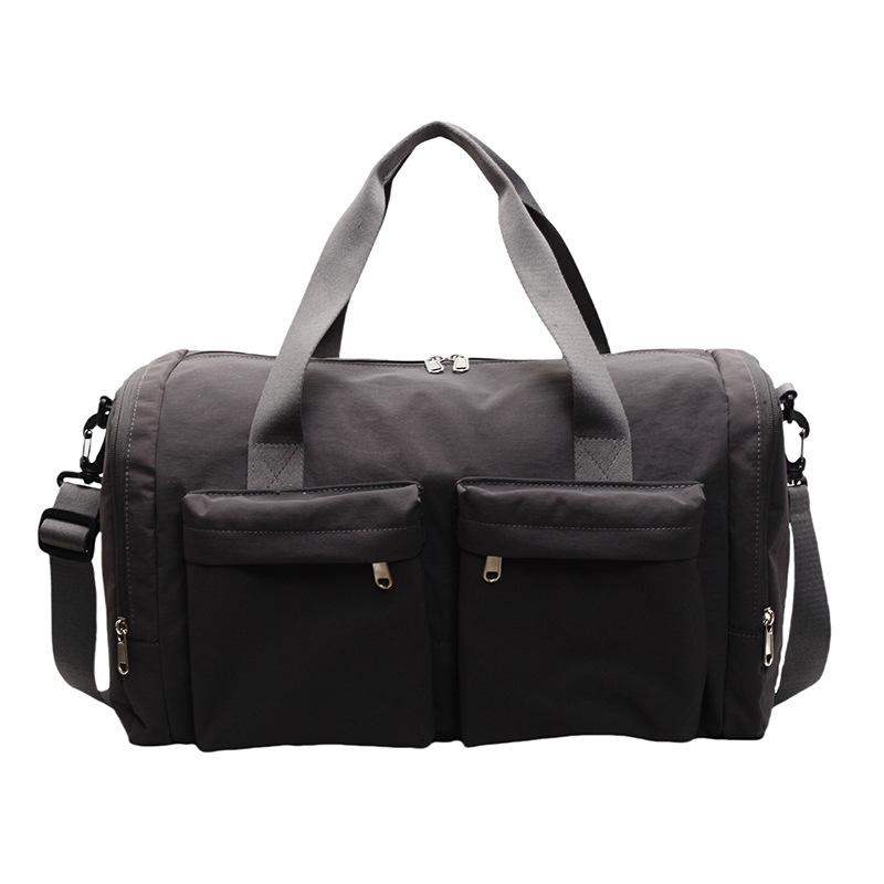 Short trip bag French designer fitness bag women's storage yoga sports bag portable light duffel bag