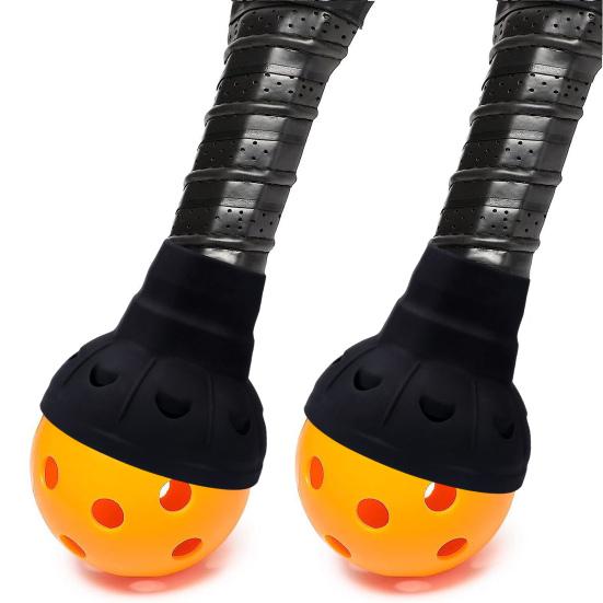 Universal Pickleball Ball Picker Easy Retrieval Super Suction Reusable Pickleball Racket Attachment Ball Picker Accessories