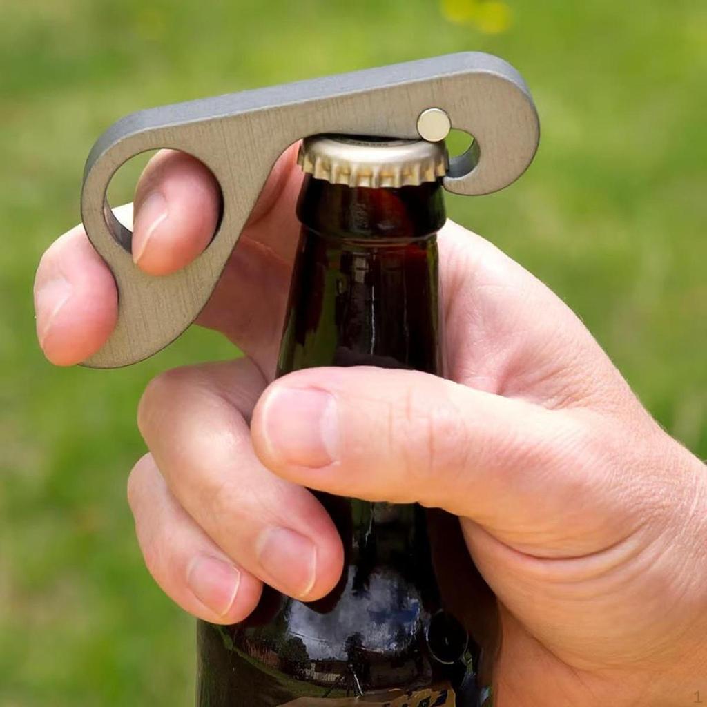 Bottle Opener Bar Gadget Creative Beer Jar Lid Remover for Backpacking Party