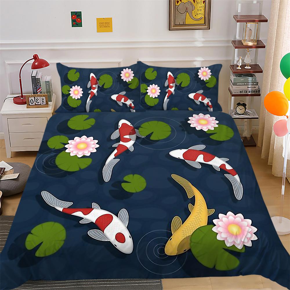 3D Scenery Printing Bed Set Cover Twin Size Polyester Soft Bedspreads Woman High Ranking Home Bedclothes