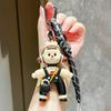 Little Girl Creative Forked Cartoon Keychain Pendant For Car And Decor Backpack