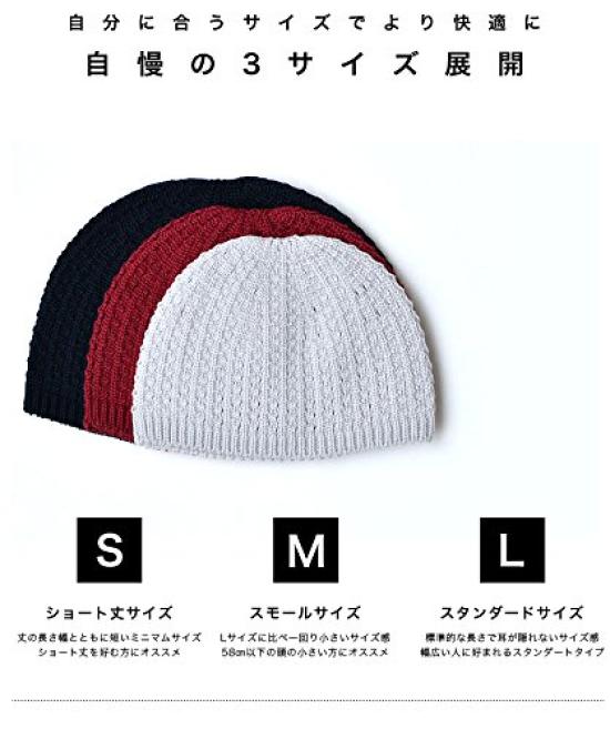 Nakota EdgeCity Dralon Islamisk Islamisk Klocka Tillverkad i Warm För Alla Storlekar Saxblå Mössa, Keps, Japan, Herrmössa, Stickad, Årstider, Höst, Vinter,