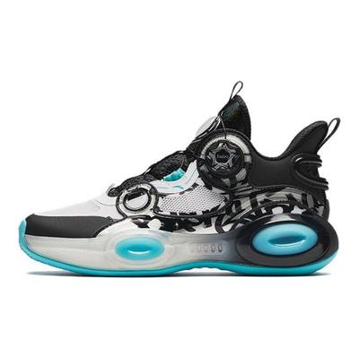 Kids Asymmetric 3.0 Versatile Comfortable Shock Absorption Low Top Basketball Shoes Kids Sneaker White Blue Black 312421120-1