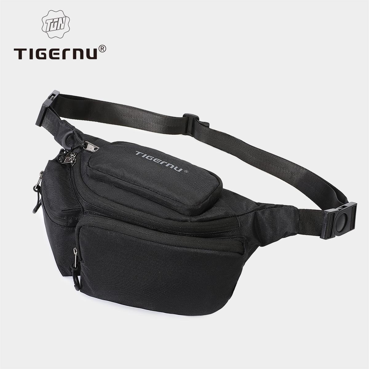 

Tigernu Chest Bags Men s Shoulder Bag Fanny Packs For Men Hip Sack Crossbody Bag Men Sling Bag Men s Breasts Tactical Bags Male