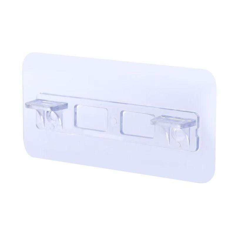 

6pcs/12pcs Traceless Adhesive Hook Made of Acrylic Material for Office Wall Mounting 6pcs чистий
