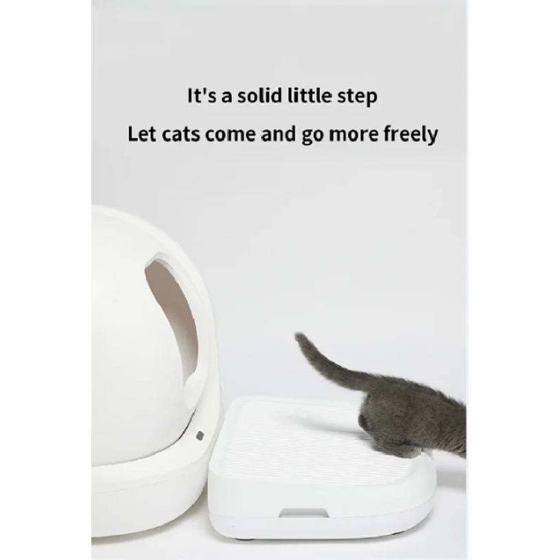 Petkit Pura Sandbox for Cat, Litter Secondary Catcher, All Line Universal Double Layer Filtered, Cleaning Products Litter Tray