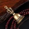 Brass Handicraft Magic Bell Wind Bell Tibetan Bronze Bell Keychain Pendant For Cristmas Home Decoration Pendant Antique Bell