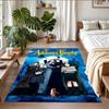 Crystal Velvet Rug Soft Non Slip Indoor Floor Mat Home DecorThe Addams Family