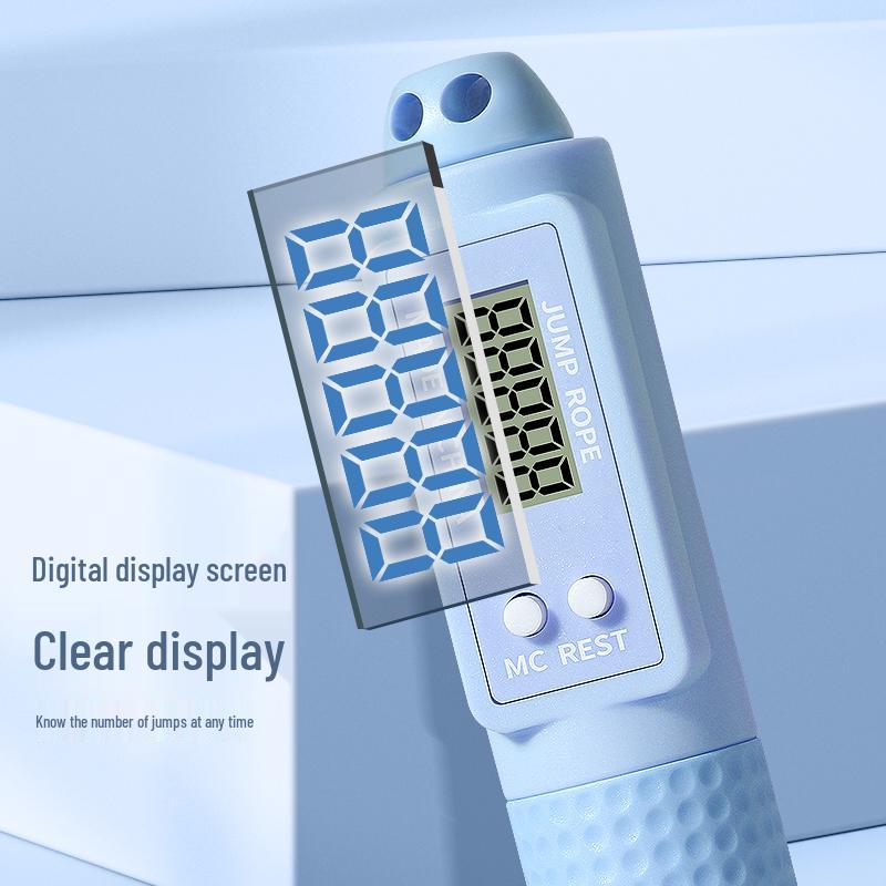 Weighted Cordless Jump Rope with Counting for Professional Aerobic Exercise & Fat Burning