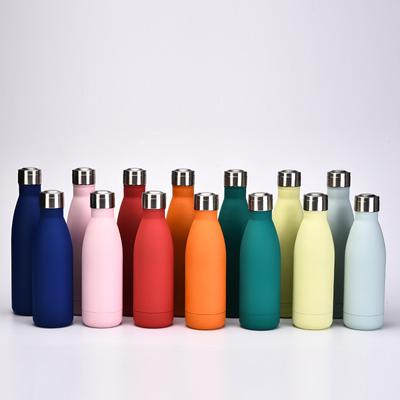 Stainless Steel Small Mouth Thermos Cup Creative Water Cup Portable Outdoor Sports 500Ml