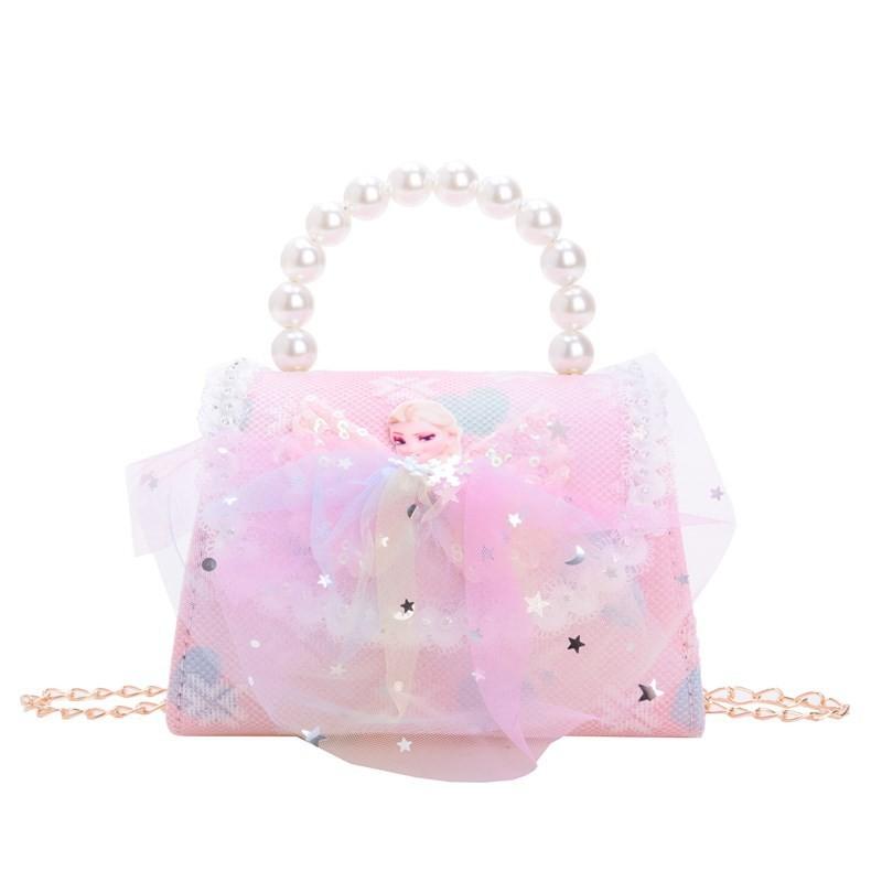 Princess Pearl Delightful Handbag With Colorful Characters For Young Children