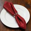 6Pcs Fruit Napkin Rings Jewish New Year Napkin Rings Decorative Alloy Napkin Holders