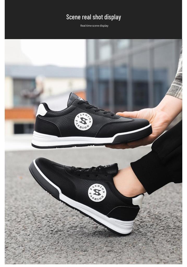 Chenjiagou Leather Tai Chi Shoes - Breathable Ox Tendon Sole, Unisex Martial Arts Footwear for Autumn and Summer
