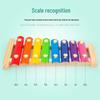 Wooden Xylophone Educational Toy for Babies - Hand-Knocked Percussion Instrument