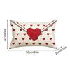 Pillow Cover for Valentine's Day  Love Envelope Cushion Cover Valentine's Day Wedding Anniversary Sofa Decoration Pillow Cover