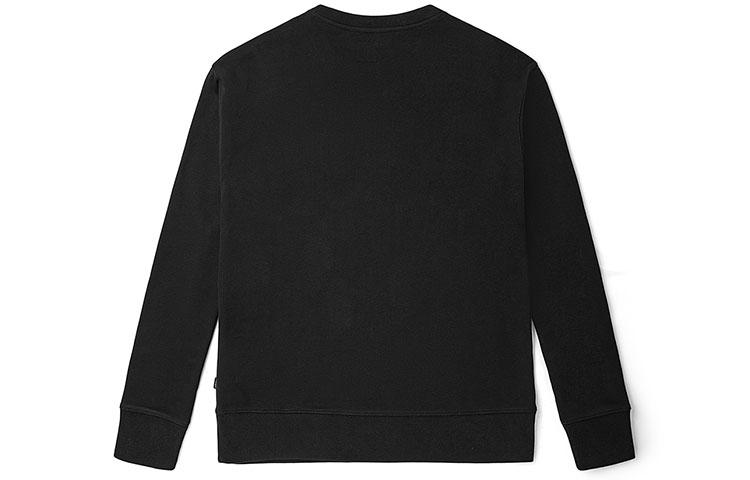 Vans Sweatshirts Unisex Black Crew Neck Moderate Regular VN0A4POABLK