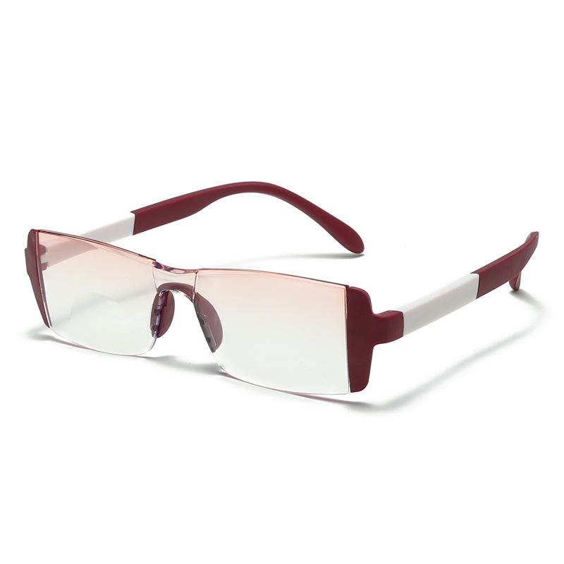 Fashionable Bifocal HD Anti-Blue Light Reading Glasses, Ultra-Light for Middle-Aged & Elderly Men and Women