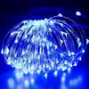 Outdoor Solar Copper Wire String Lights for Festivals and Parks