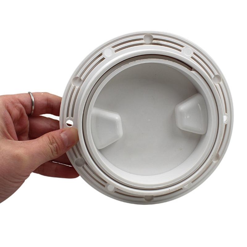 ABS Inspection Hatches Cover 4/6/8 Inch Round Deck Access Suitable for Boat Yacht