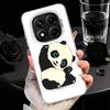 Cute Cartoon Panda Soft Phone Case for Xiaomi Redmi Note 13 14 15 Pro Plus 12S 12 11S 11 11T 10S 10 Shockproof Cover Back Shell