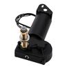 12V Marine Scheibenwischermotor 34010 Winkel 40 110 Grad Oszillierender Wischer Motor mit 2,5 Zoll Welle für Boote