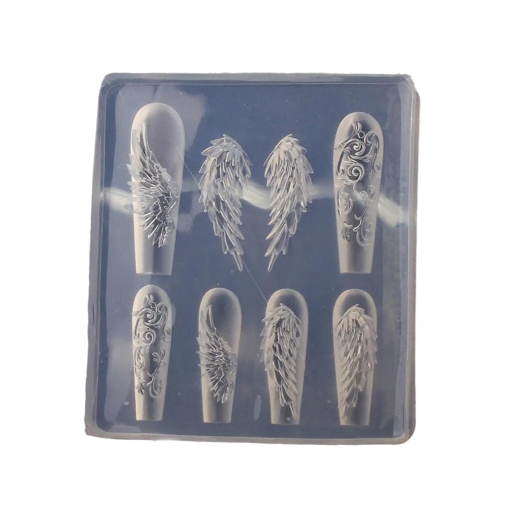 Elegant Bowknot Silicone Mould Set for Creating 3D Nail Art Earrings and Necklaces Crafting Tool Fashion Statement