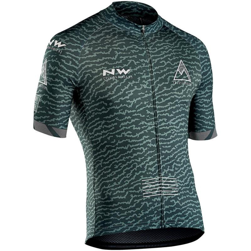 Northwave Īsvestu Velobraukšanas Džersija Vīriešiem Sievietēm