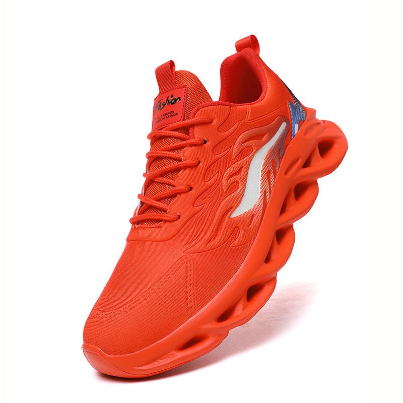 2025 Men's Shoes Spring New Blade Sneakers Men's Fashion Korean Version Breathable Running Shoes Trendy Shoes Flying Weaving 2025