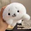 Porte-clés en peluche bébé phoque, pendentif animal en peluche doux, breloque pour sacs et sacs à dos, adorable jouet marin pour enfants amoureux de l'océan