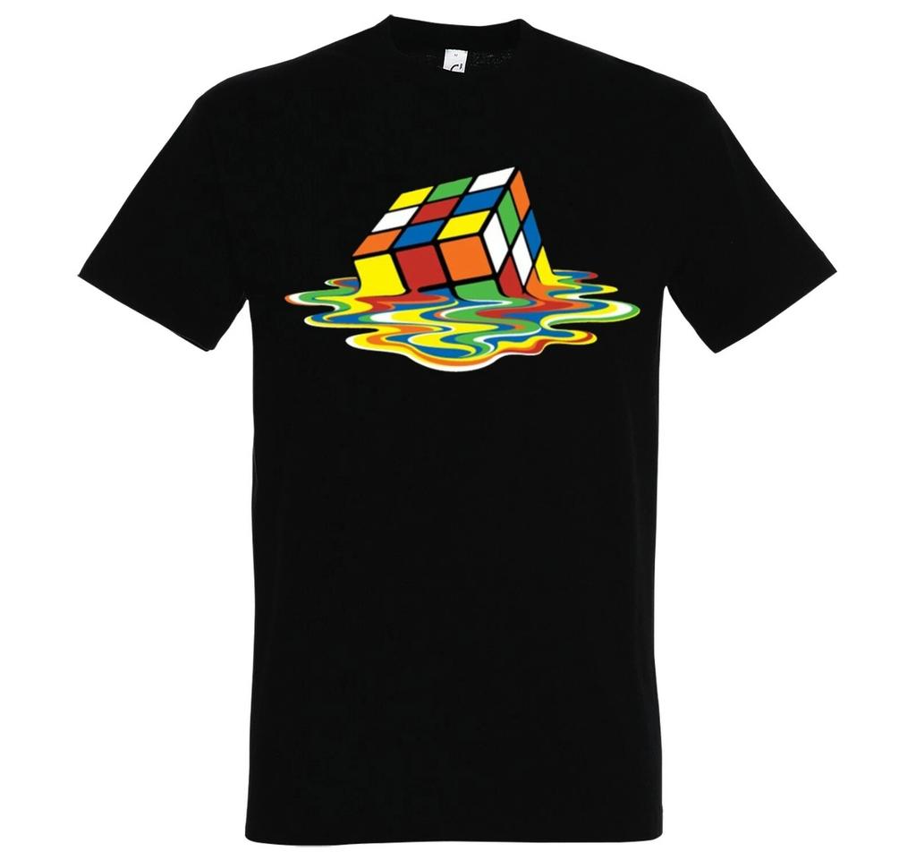 T-shirt da uomo Youth Designz Cubo di Rubik con Stampa Frase Divertente Hobby Cubo Divertimento