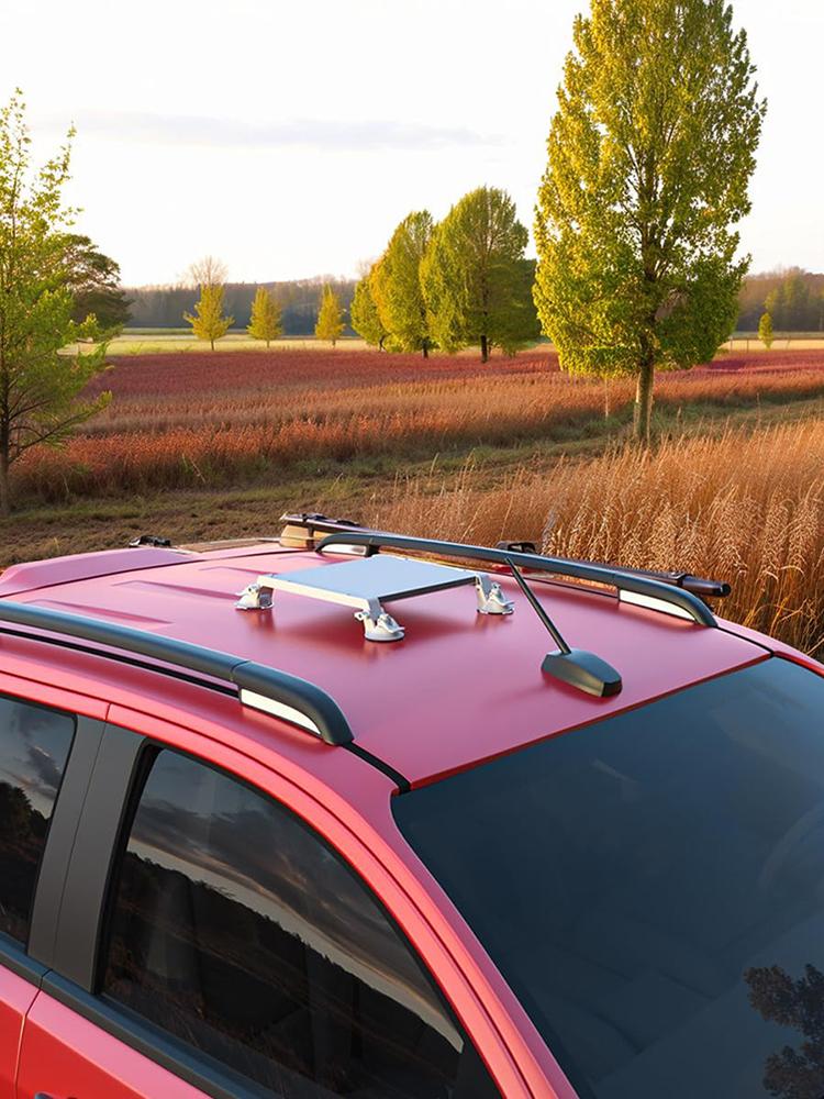 For Starlink Mini Stable Car Suction Cup Bracket with Four Suction Cup Base Sunroof Suction Cup Fixed Holder Flexible Adjustment