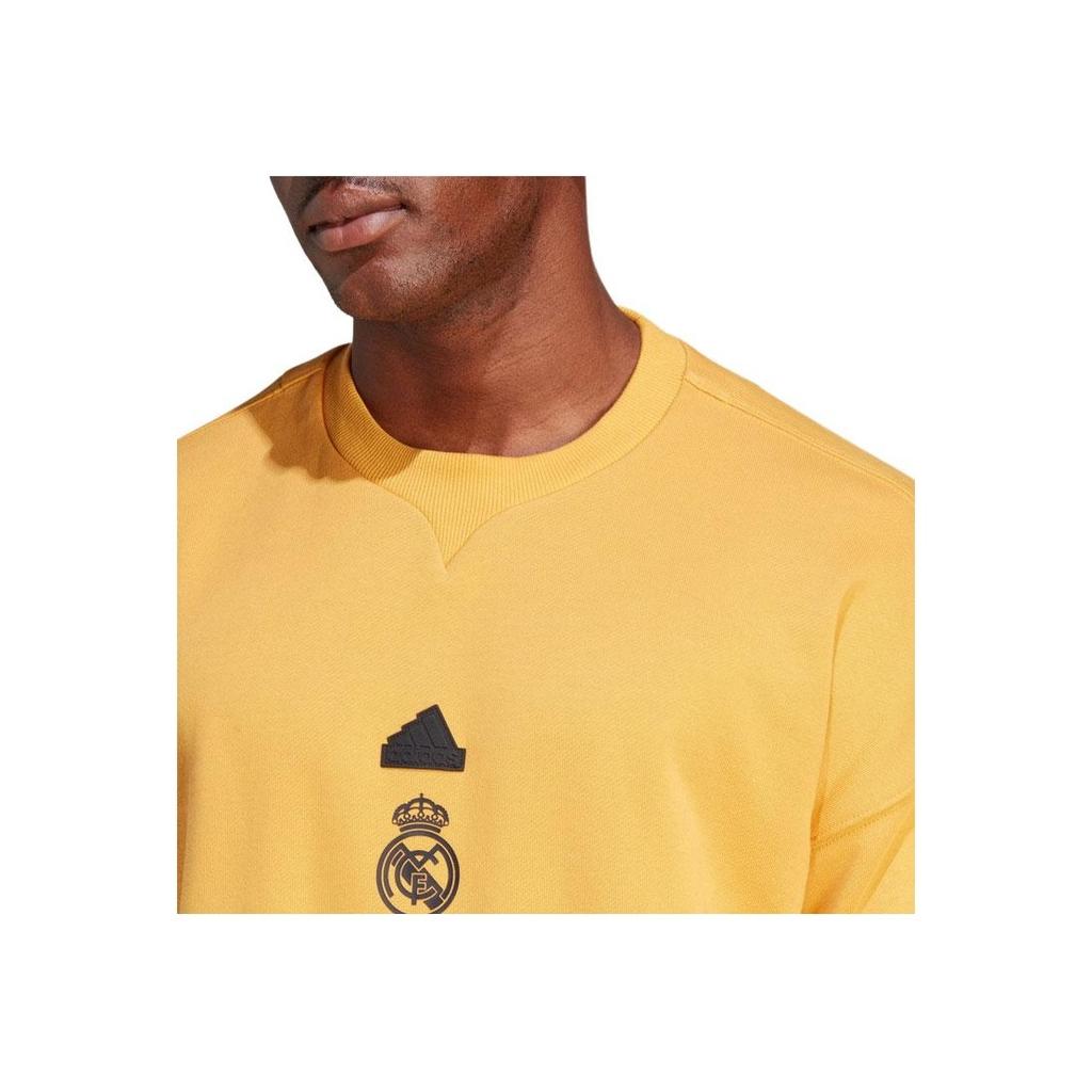 Adidas Real Madrid Lifestyle Sweatshirt Men Tops Yellow HY0631