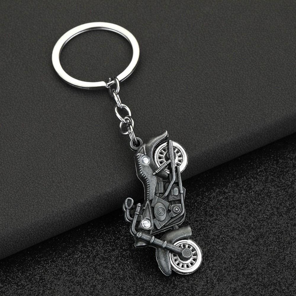 Simulace Motocykl Mini Model Motocyklu Klíčenka Slitina Zinku Motocykl Roztomilá Simulace Auta Klíčenka Roztomilý Přívěsek