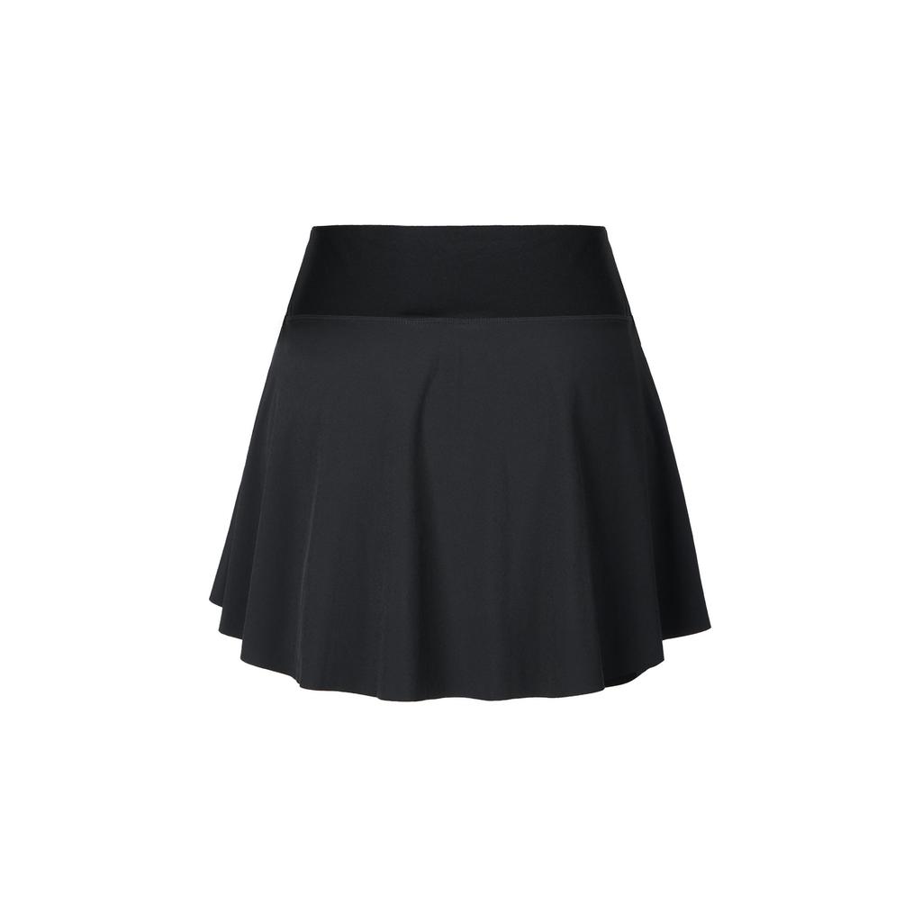 Nike Dri-FIT Advantage Solid Pleated Logo Quick-Dry Tennis Skirt Women Skirts Black DX1422-010