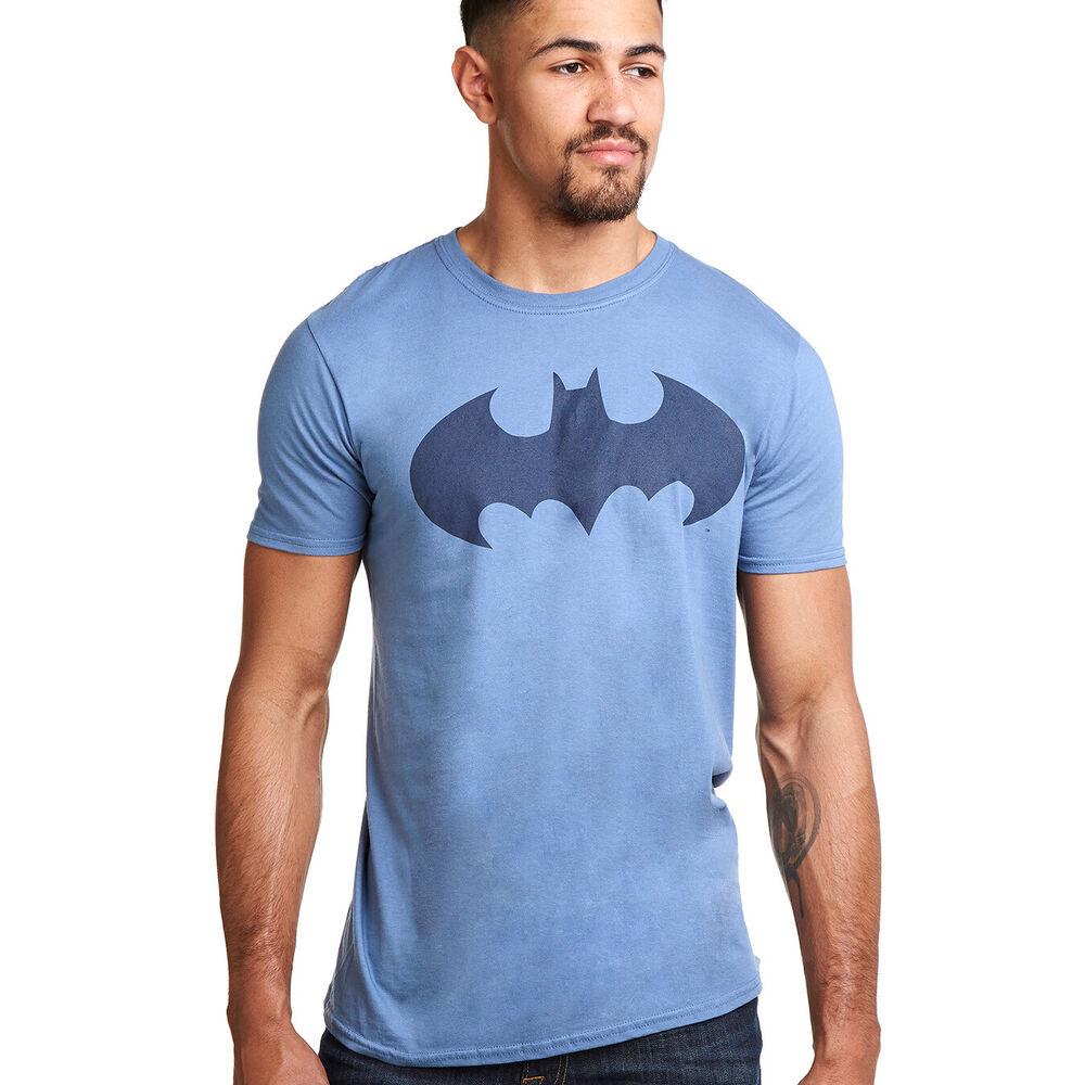 

Dc Comics Mono Batman Logo Blue Unisex T-Shirt