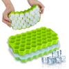 Silicone Honeycomb Ice Tray with Lid DIY Creative 37-cell Honeycomb Silicone Ice Tray Mold