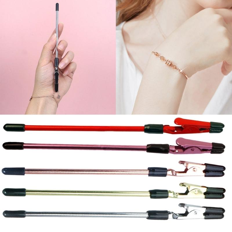 Praktisches Schmuckeinhängewerkzeug Multifunktionaler Armbandhelfer Schmuckverschlussbefestiger für einfache Anwendung