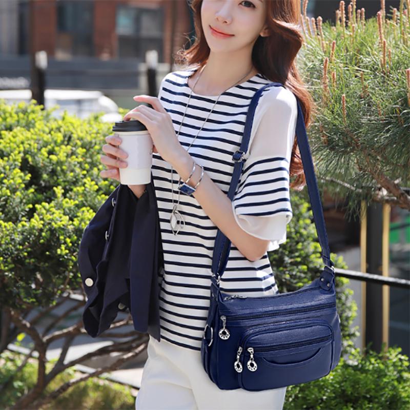 SCIONE Dámské tašky Měkké tašky Dámské kabelky přes rameno Casual Crossbody Cross kabelky