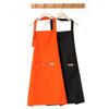 Heavy-duty Wear-resistant Kitchen Apron: Trendy Workwear for Nail/Café/Milk Tea Shop, Unisex, Perfect for Photography