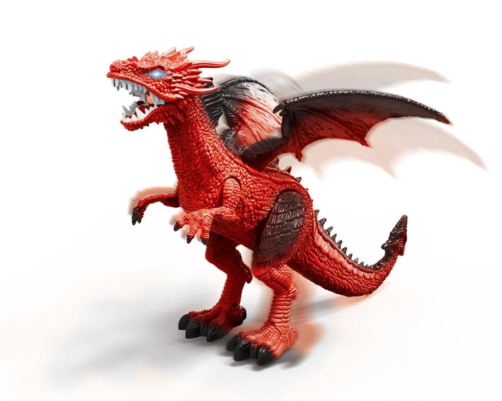 DOYUSHA Smoke-Emitting Fire Dragon with Electric Infrared Control, KIT No. 8889