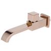 G1/2 Wall in Faucet Single Cold Waterfall Sink Basin Water Tap Bathroom Accessory(  Gold )