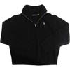 Polo Ralph Lauren FW24 Solid Logo Embroidered Pullover Long Sleeve Sweater Women Sweater Black 211956675-004