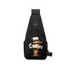Cook Trend Men'S Breast Bag Fashion Casual Shoulder Bag Multifunctional Waterproof Messenger Bag