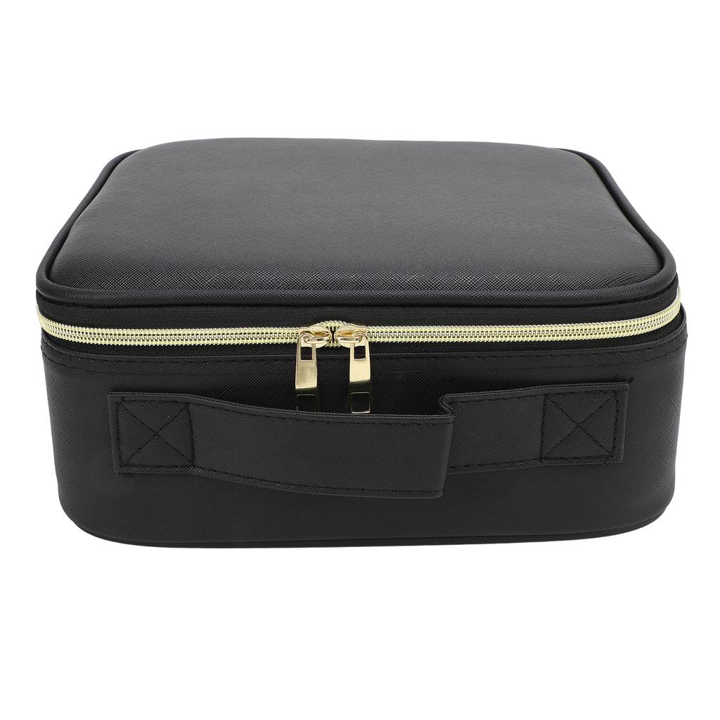 Portable LED Makeup Bag Multipurpose Stylish Large Capacity 3 Color Lights Dimmable Travel Makeup Bag with LED Mirror